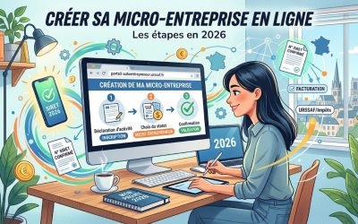 Créer sa micro-entreprise en ligne : Les étapes en 2026