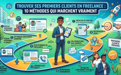 Trouver ses premiers clients en freelance : 10 méthodes qui marchent vraiment